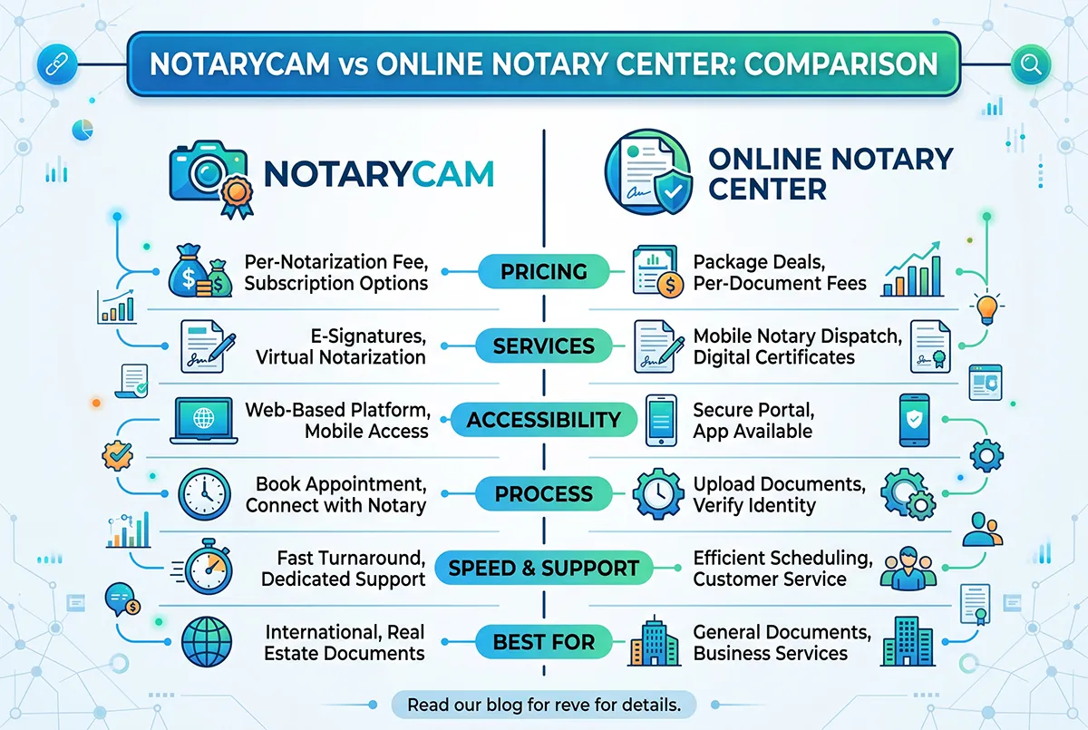 NotaryCam vs Online Notary Center: 2026 Comparison – Online Notary Center Blog