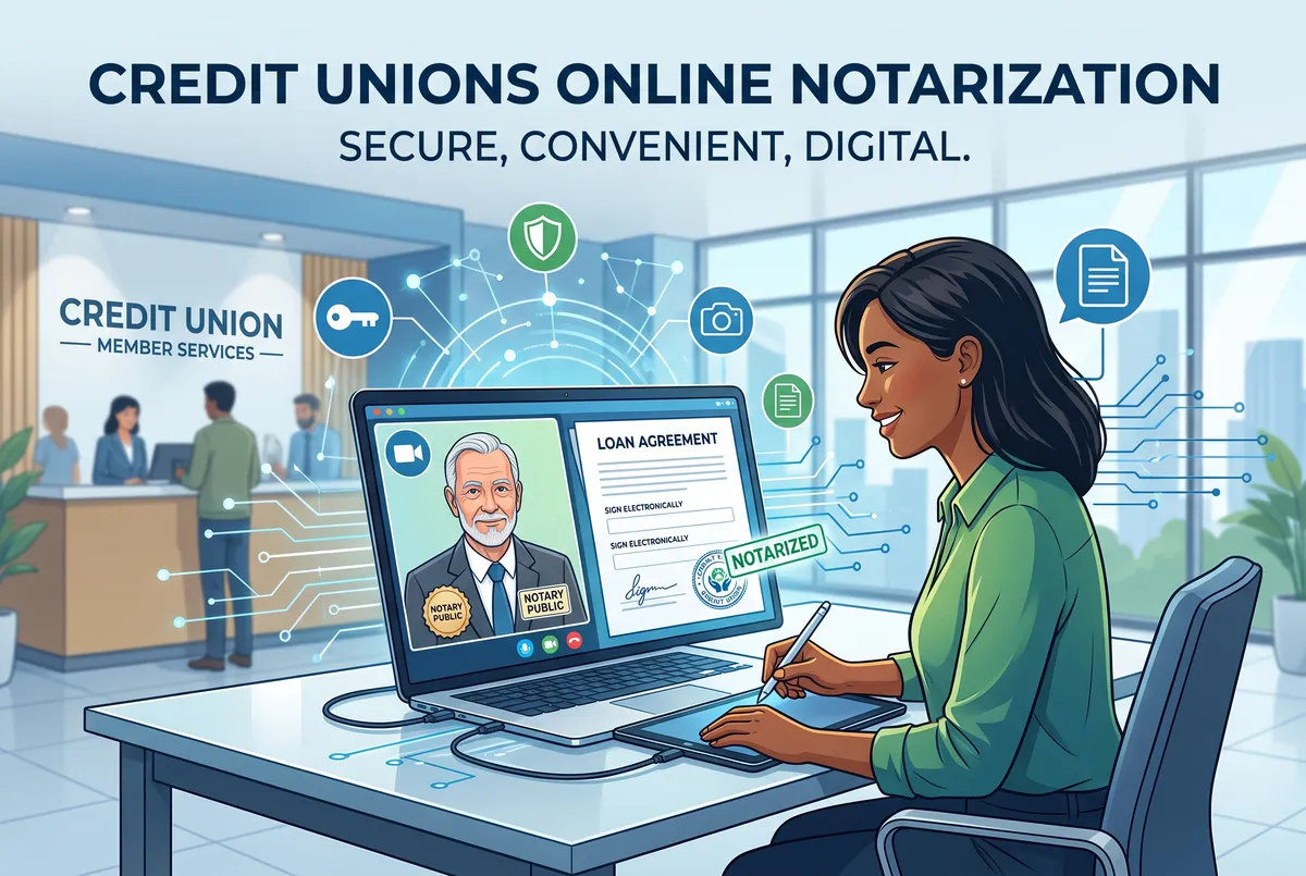 How Credit Unions Can Modernize Member Service with Online Notarization – Online Notary Center Blog