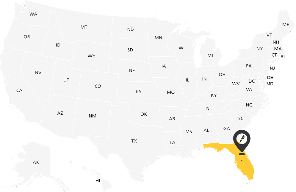 Florida Notary Map