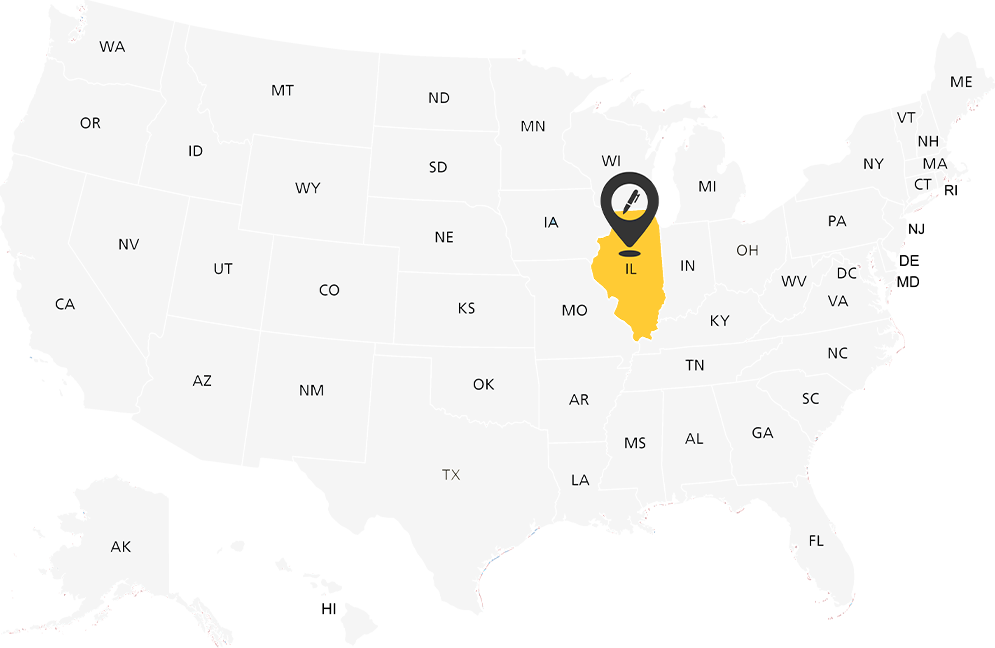 Illinois Notary Map