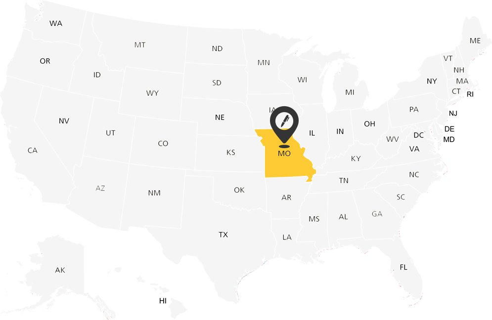 Missouri Notary Map